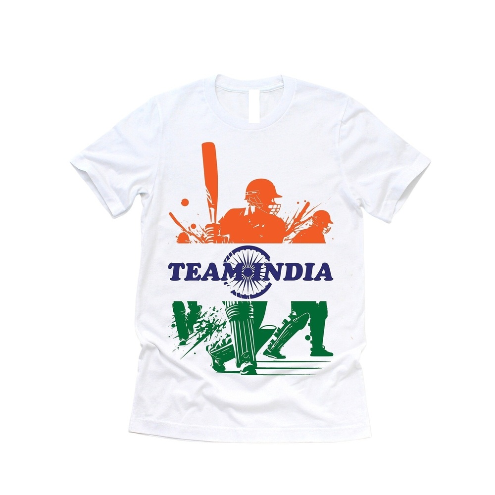 Indian Cricket Team T-Shirt World Cup Fan Jersey